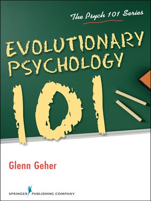cover image of Evolutionary Psychology 101